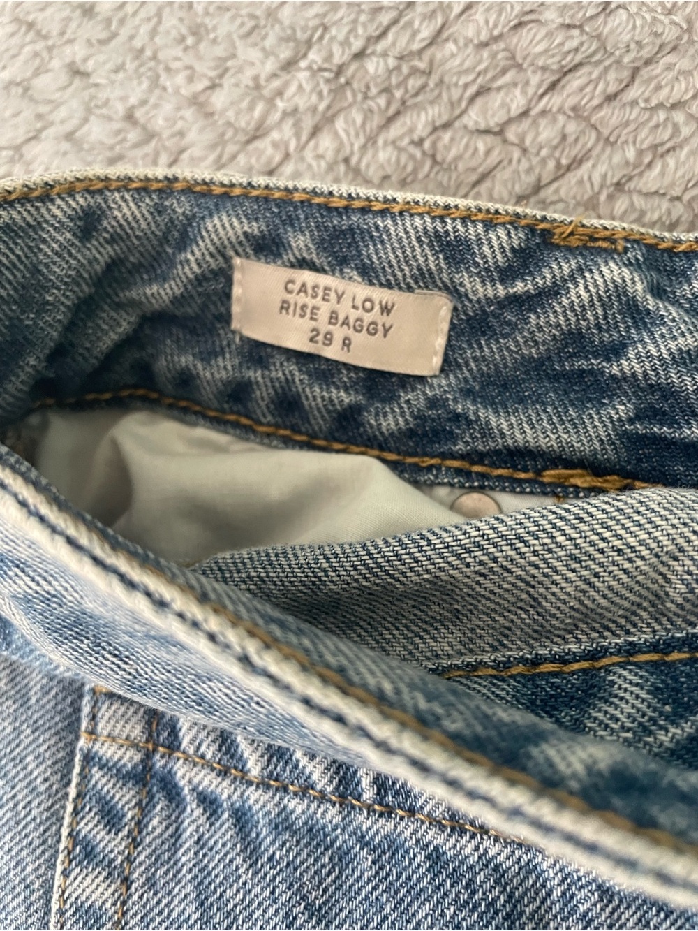NWOT Pacific Sunwear Casey Low Rise Baggy Jeans 29R - Picture 6 of 6